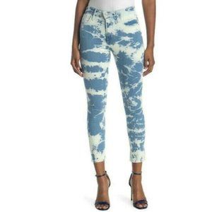 LN LEVIS High Rise Skinny Ankle Tie-Dye Jeans 28